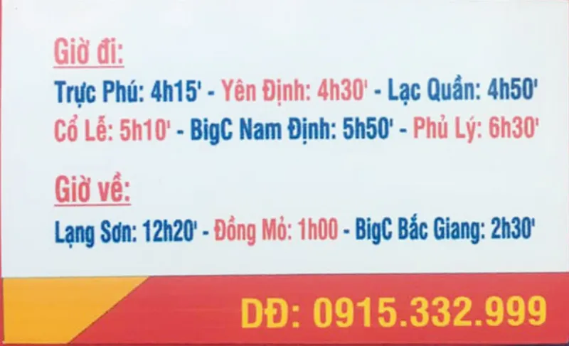 Nội thất xe khách Duy Duy