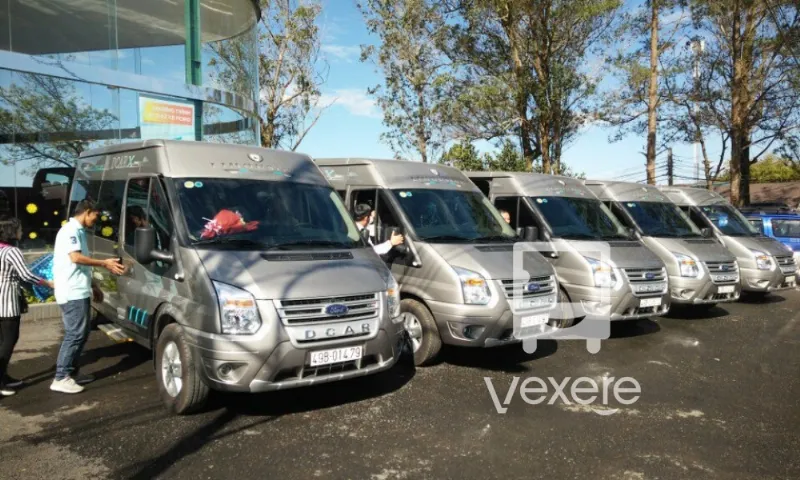 Nội thất xe Vy Vân Limousine từ Sài Gòn đi Đà Lạt