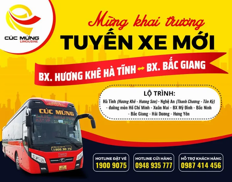 Xe Cúc Mừng Nghệ An