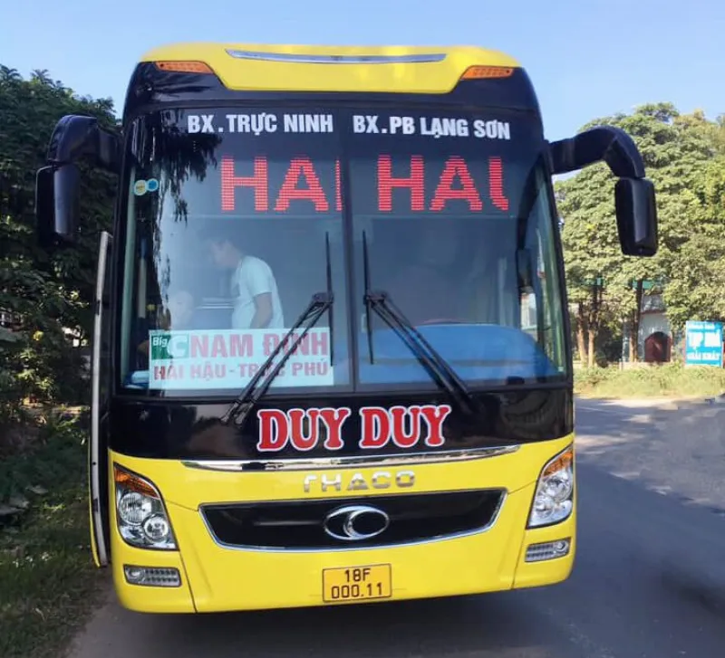 Xe khách Duy Duy tại bến xe