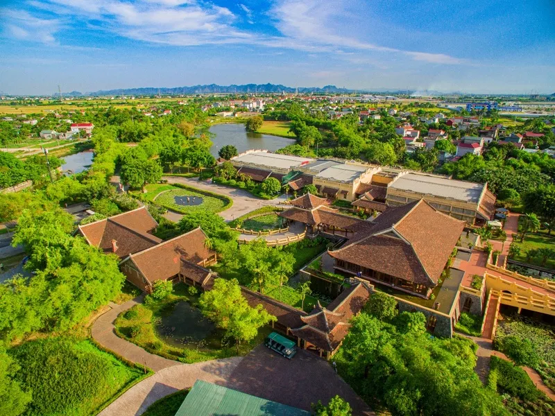 Aravinda Resort Ninh Bình với khung cảnh yên bình