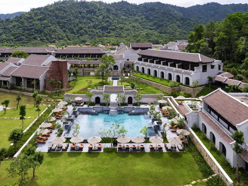 Bakhan Village Resort nhìn từ trên cao