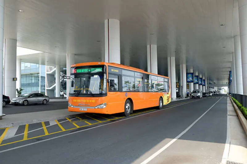 Bus 86 in Noi Bai Airport Hanoi Tours