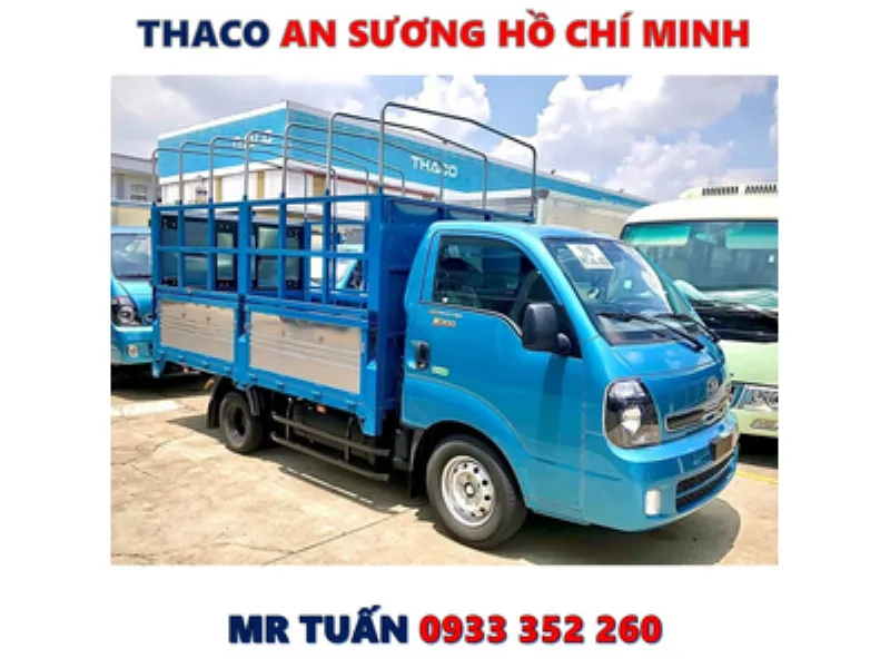 GIÁ XE TẢI KIA K200 THÙNG KÍN TẢI 1,9 TẤN MỚI NHẤT