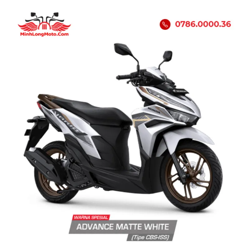 Vario 125 2024 trắng nhám 3s