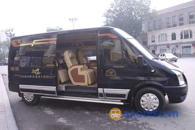 Xe Luxury Van Limousine thoải mái