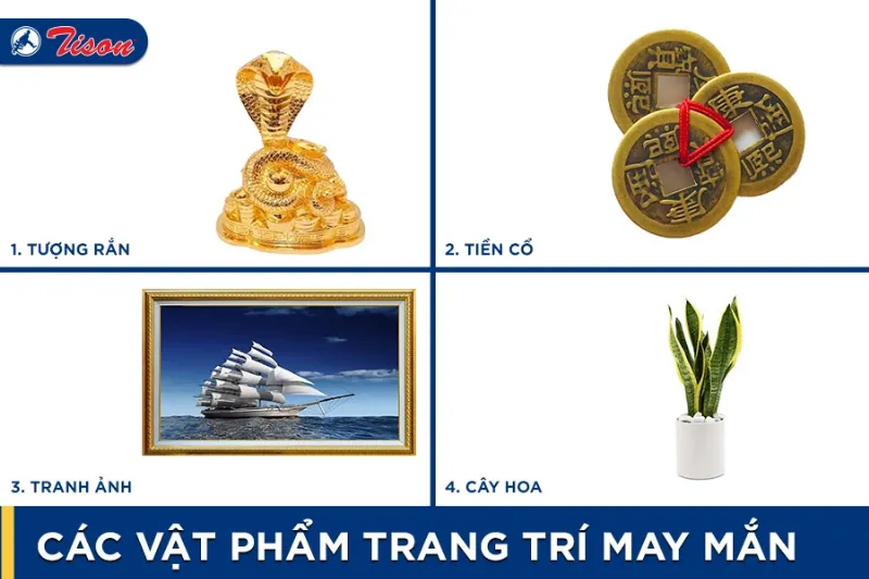 Các vật dụng trang trí hợp tuổi Tỵ năm 2023