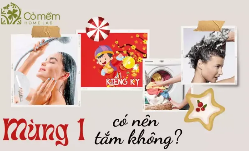 mùng 1 tết có nên tắm không