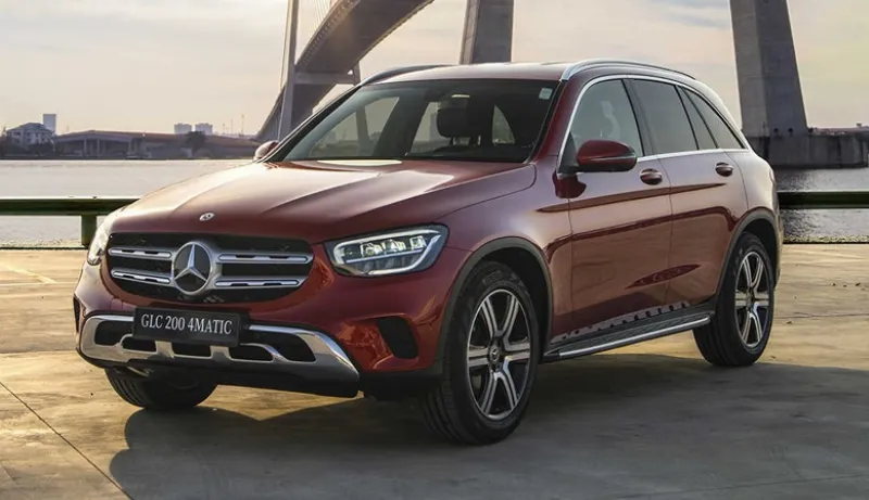 Ngoại thất sang trọng và thể thao của GLC 200