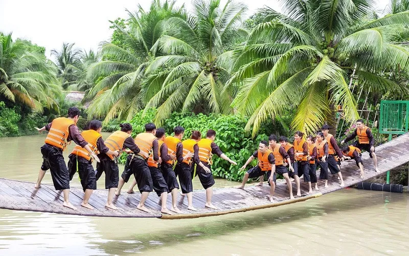 Trải nghiệm khu du lịch sông nước 