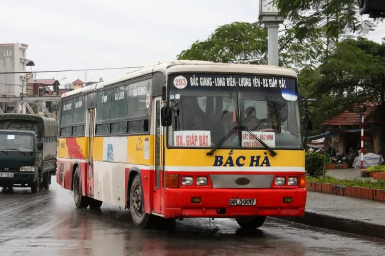 Xe khách Bắc Hà